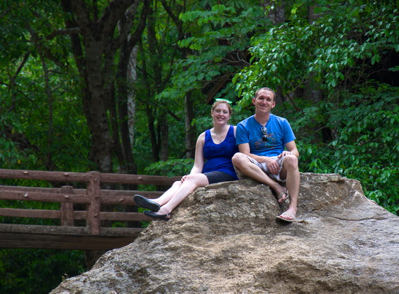 Explorando las cascadas de Mae Sa