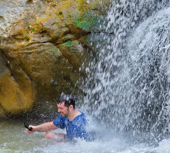 Explorando las cascadas de Mae Sa