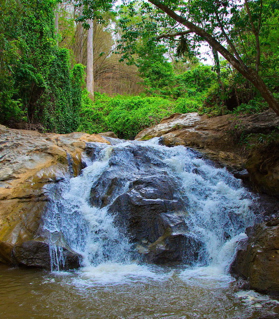 Explorando las cascadas de Mae Sa