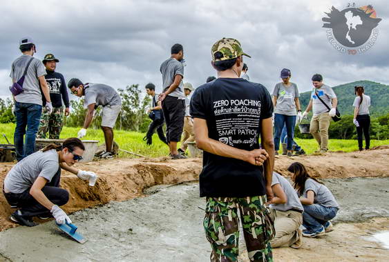 Trabajo voluntario en el Parque Nacional Kui Buri