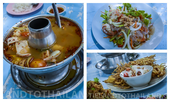 Dónde comer marisco en Hua Hin