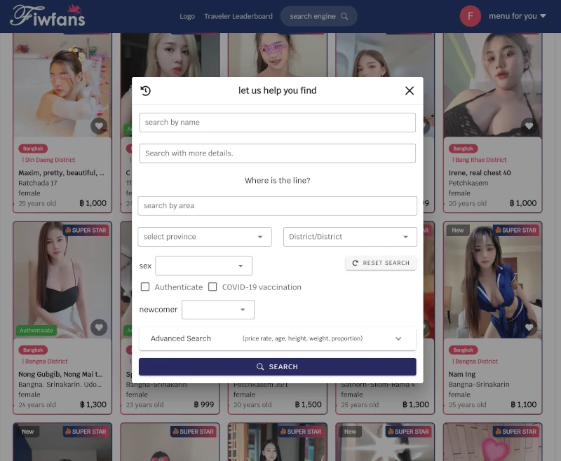 Guía de Fiwfans: ¿Cómo reservar online a las chicas tailandesas más atractivas?