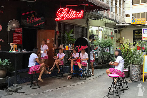Bares de mamadas y pajas en Bangkok