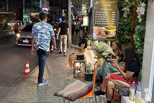 Masaje con final feliz en Bangkok