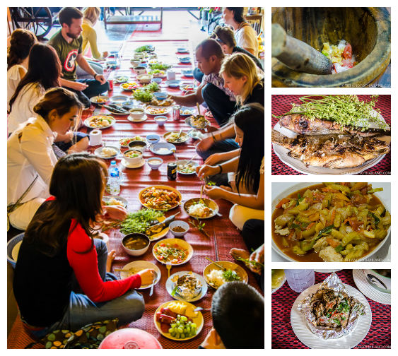 Ceremonia de bendición de los monjes en Tailandia