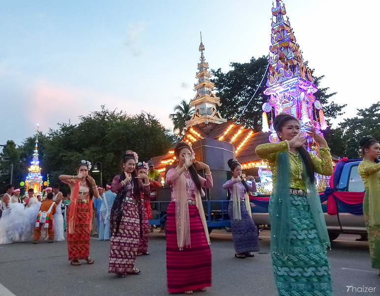 Ceremonia y festival Chong Para, Mae Hong Son