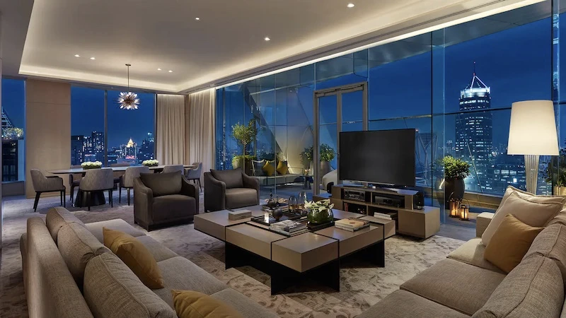 Las 10 mejores suites presidenciales en Bangkok