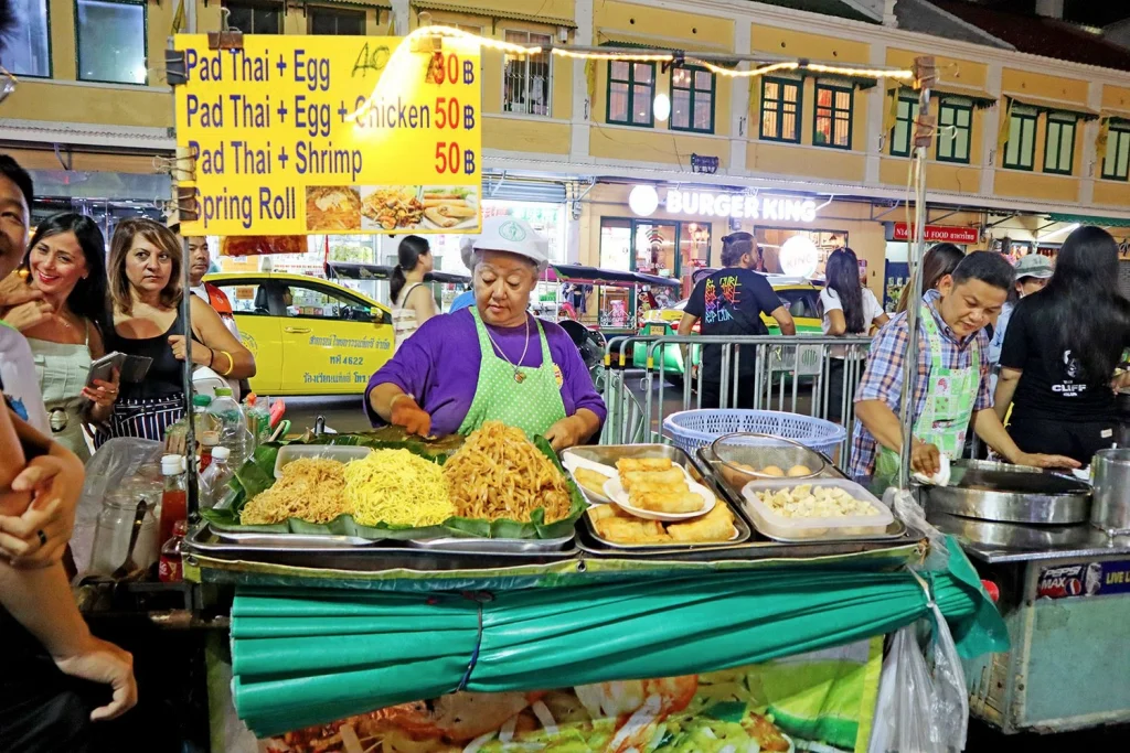 Vida nocturna en Khaosan Road