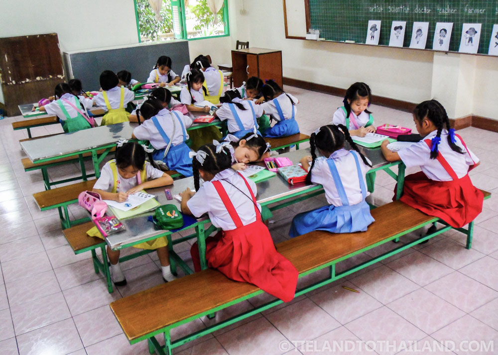 Mi día típico como profesora en Tailandia