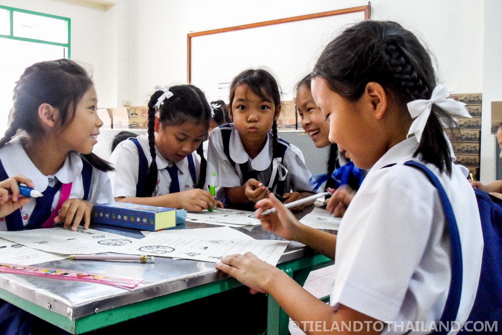 Mi día típico como profesora en Tailandia