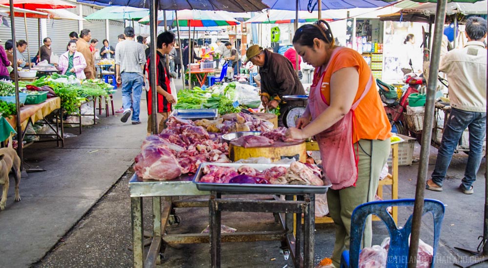 Costos de los alimentos en Tailandia en comparación con los EE. UU.