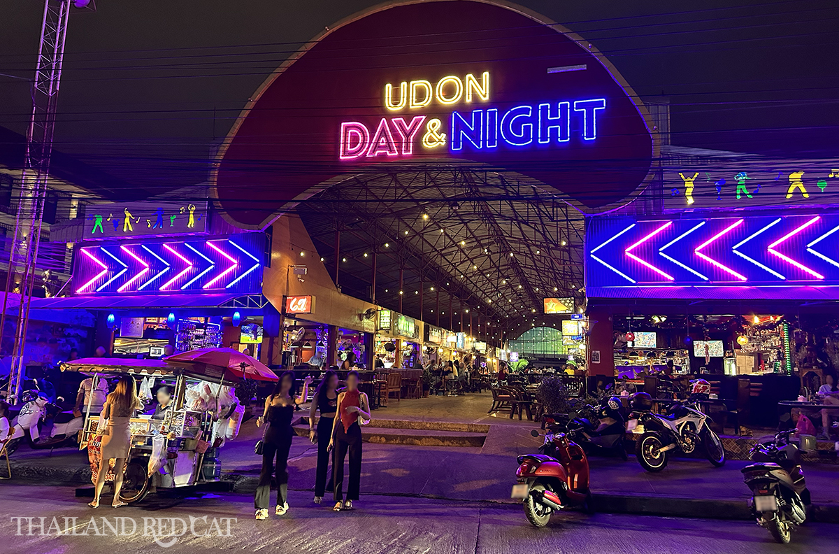 Vida nocturna y chicas tailandesas en Udon Thani.