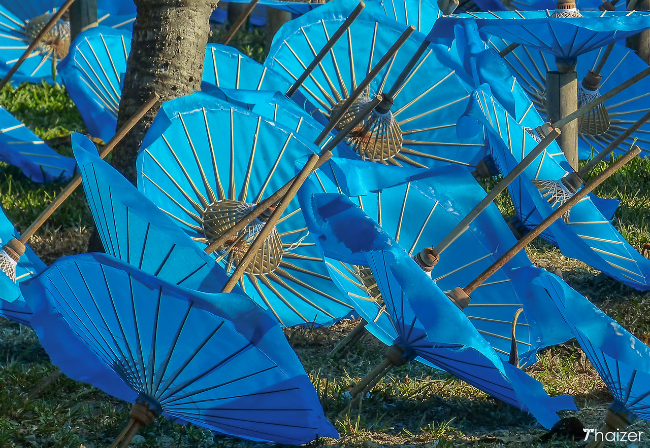 Pueblo paraguas de Bo Sang, Chiang Mai