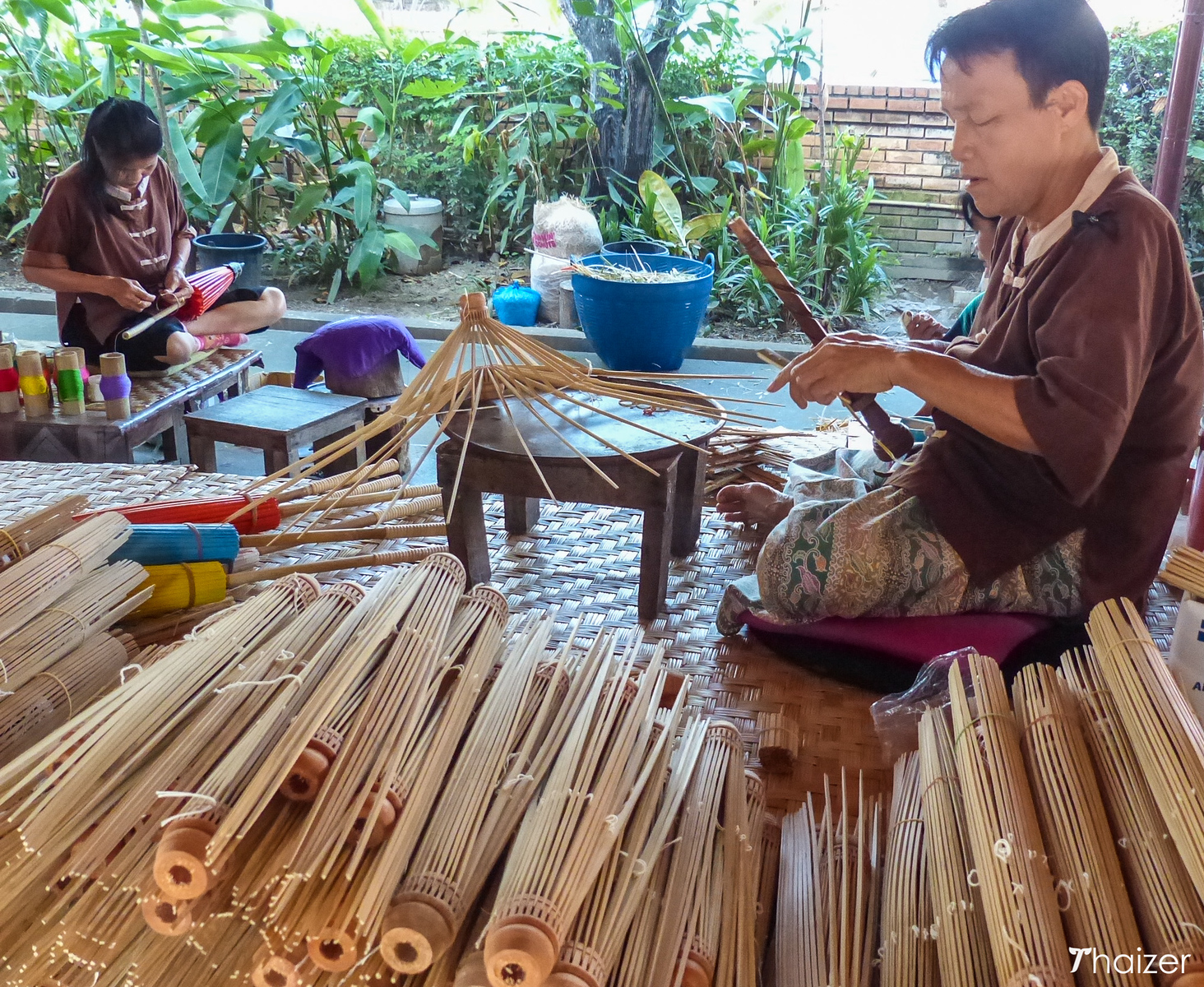 Pueblo paraguas de Bo Sang, Chiang Mai