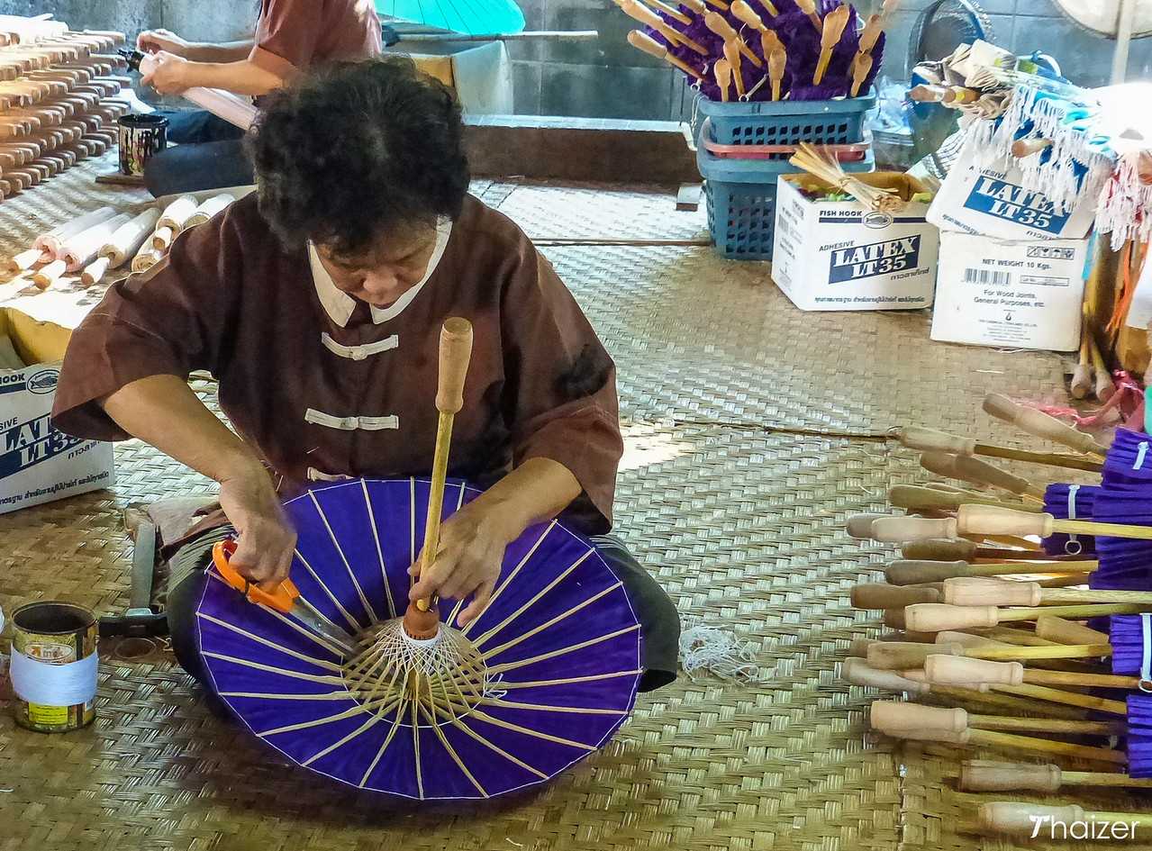 Pueblo paraguas de Bo Sang, Chiang Mai
