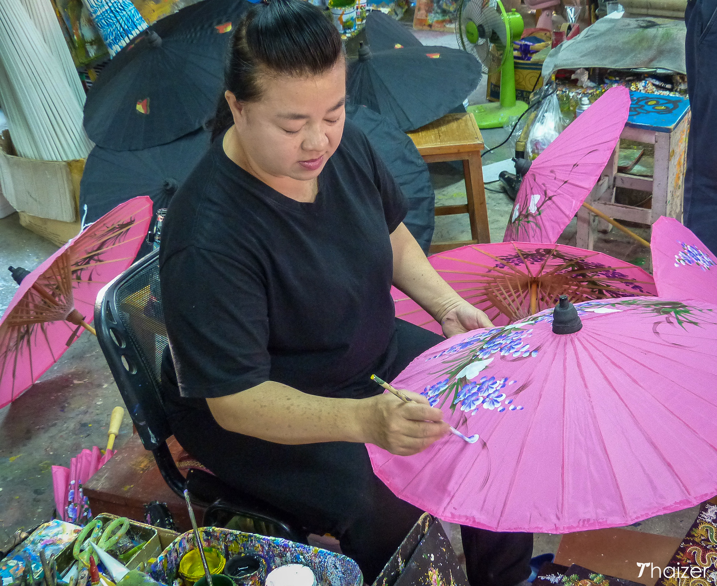 Pueblo paraguas de Bo Sang, Chiang Mai