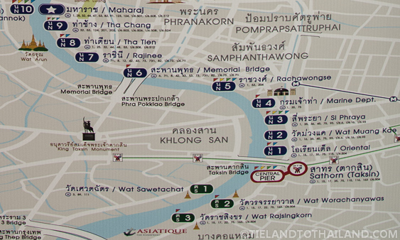 Mercado Pak Khlong Talat en Bangkok