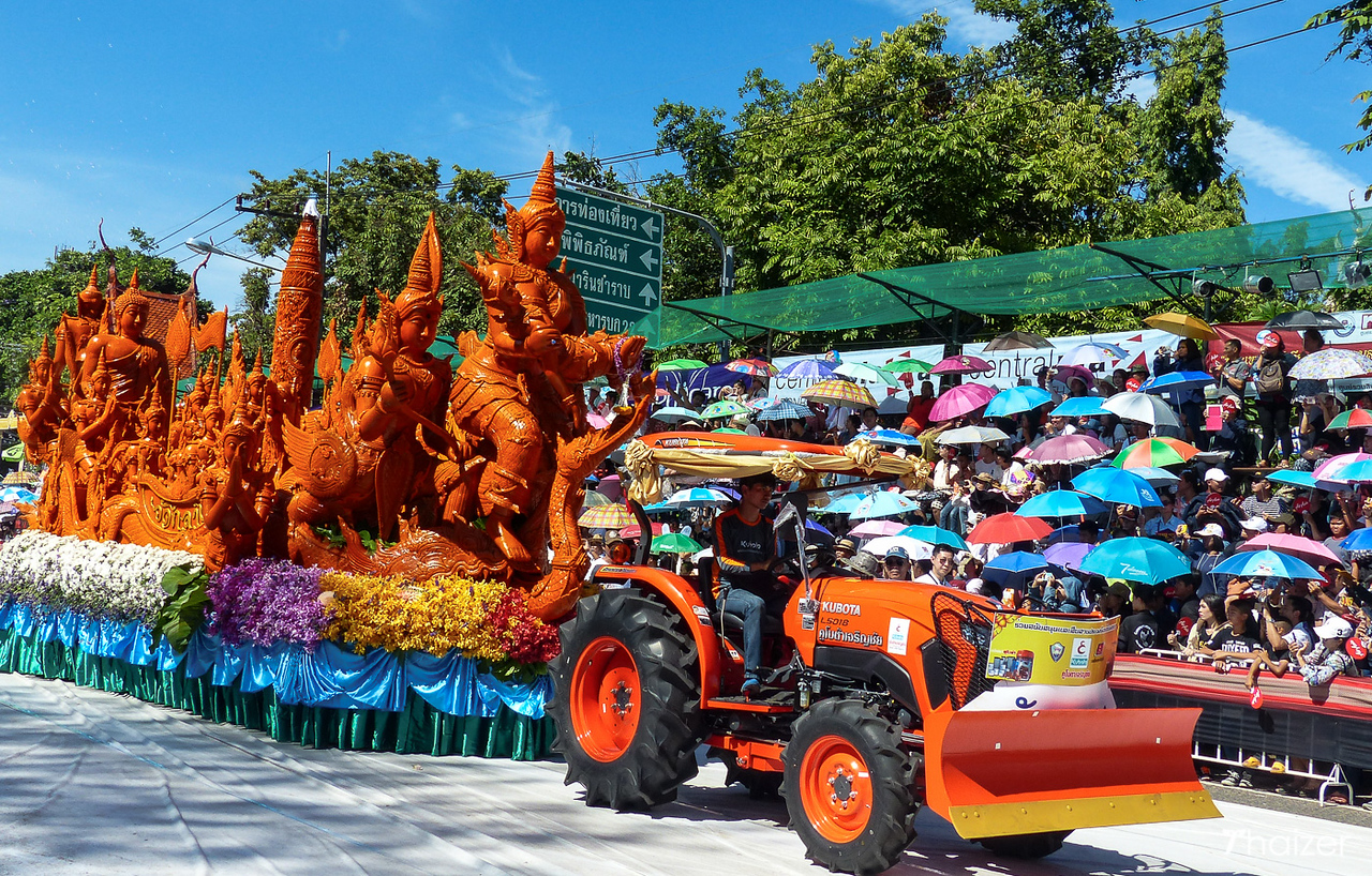 Festival de velas de Ubon Ratchathani Festival de velas de Ubon Ratchathani