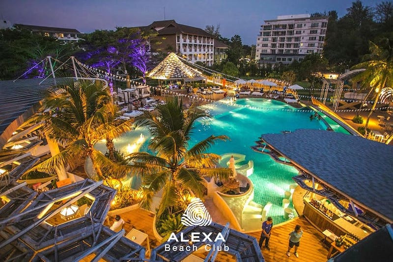 Las mejores fiestas en la piscina en Pattaya