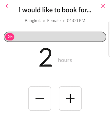 Encuentra y reserva acompañantes en línea en Bangkok con Smooci