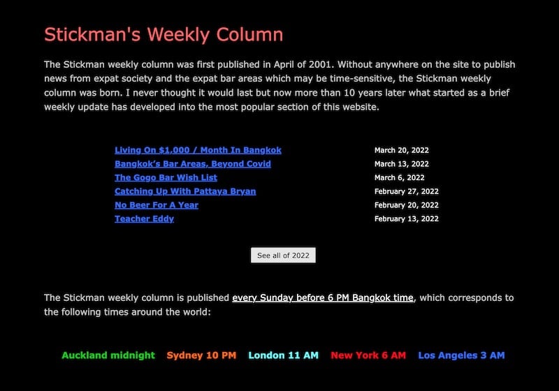 ¿Qué pasó con Stickman Bangkok?