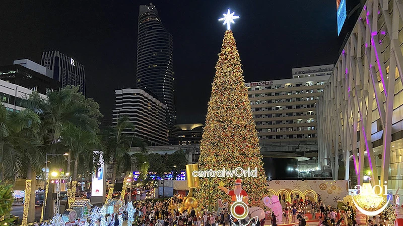 ¿Dónde puedes celebrar la Navidad en Bangkok?