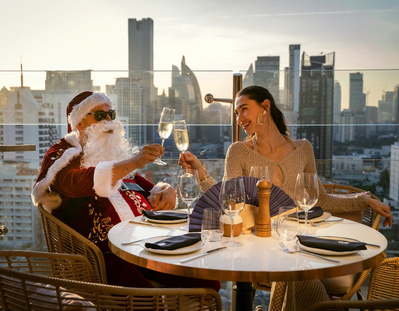 ¿Dónde puedes celebrar la Navidad en Bangkok?