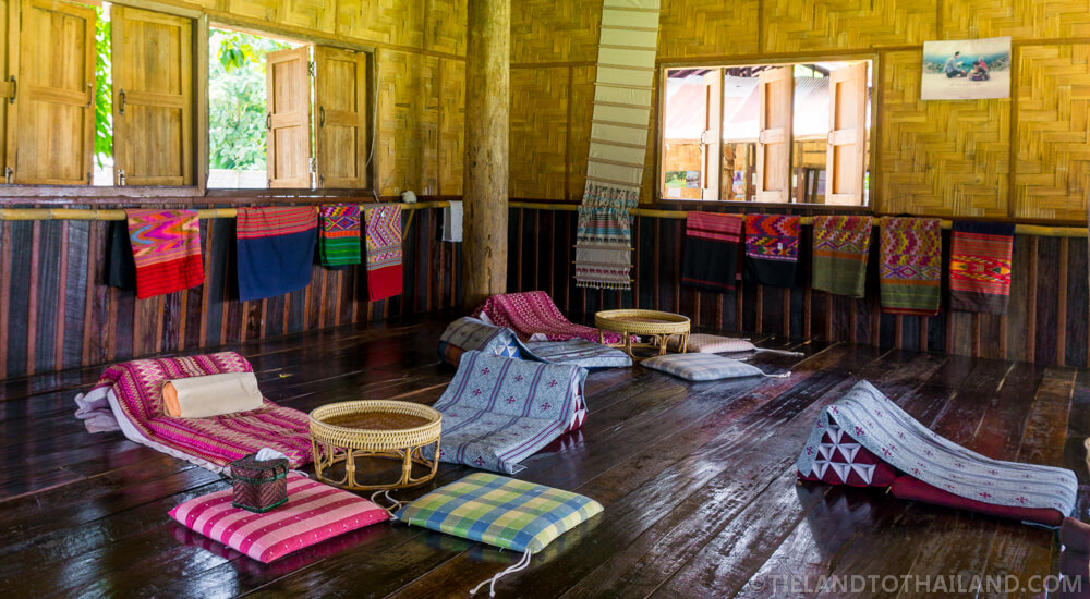 Café en los arrozales de Ban Tai Lue Café