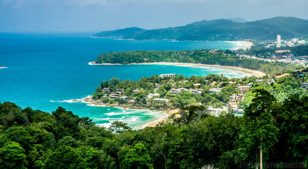 Tres miradores panorámicos en Phuket