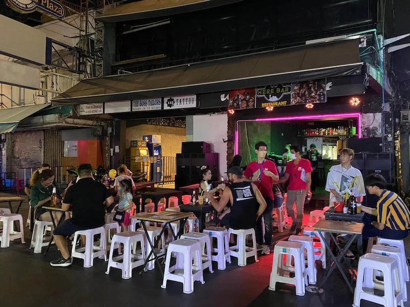 Vida nocturna en Khaosan Road