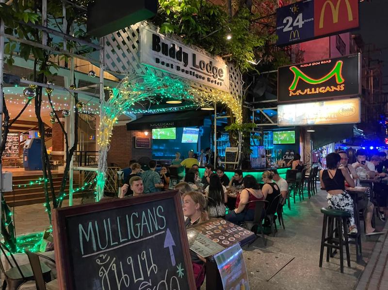 Vida nocturna en Khaosan Road