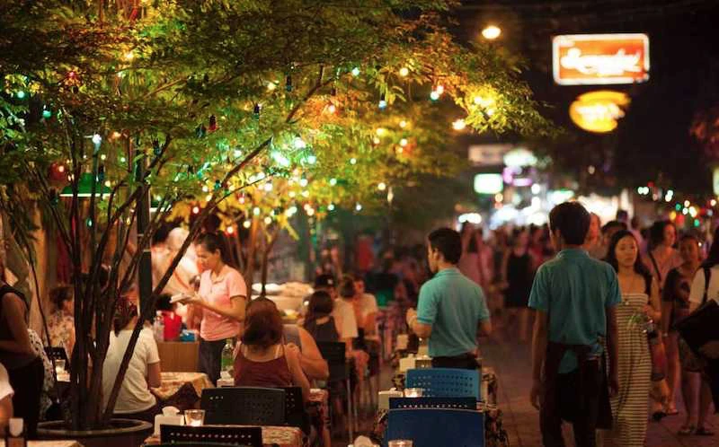 Vida nocturna en Khaosan Road