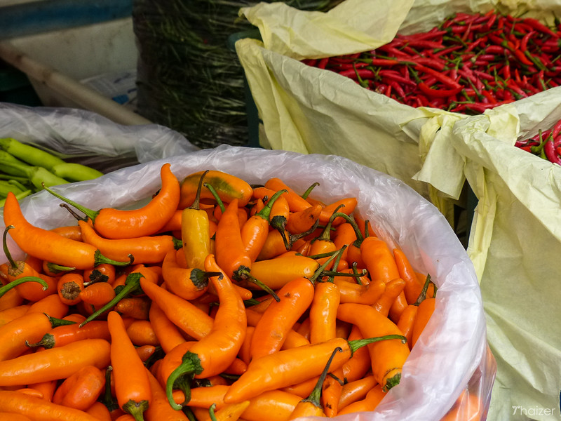 Mercado de flores y verduras Pak Klong Talad, Bangkok Mercado de flores y verduras Pak Klong Talad, Bangkok
