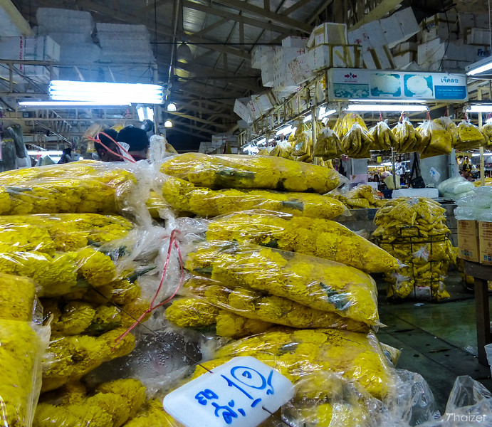 Mercado de flores y verduras Pak Klong Talad, Bangkok Mercado de flores y verduras Pak Klong Talad, Bangkok