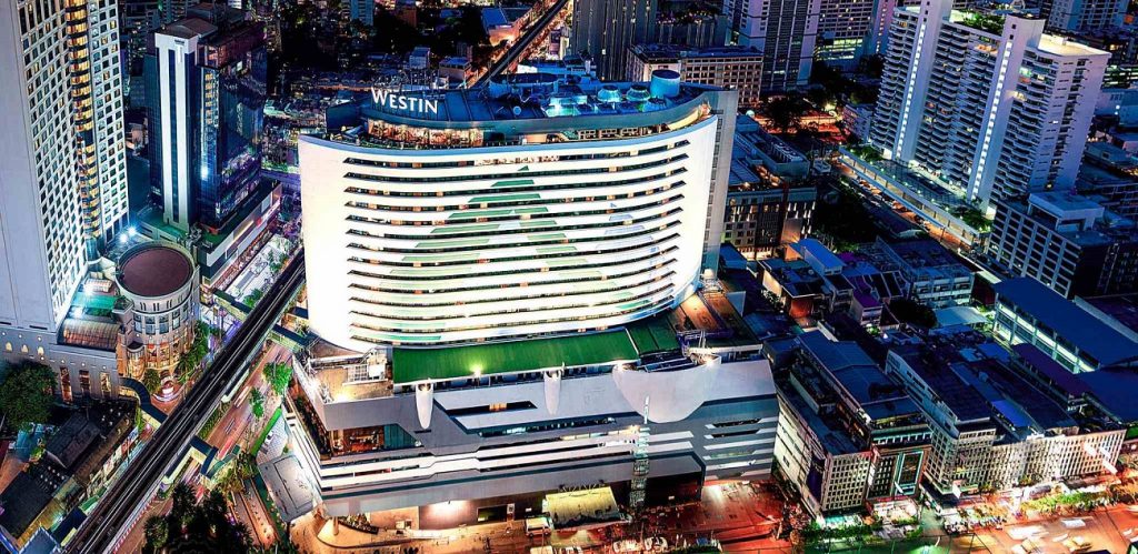 Fiesta en la piscina de Westin en Westin Grande Sukhumvit Fiesta en la piscina de Westin en Westin Grande Sukhumvit