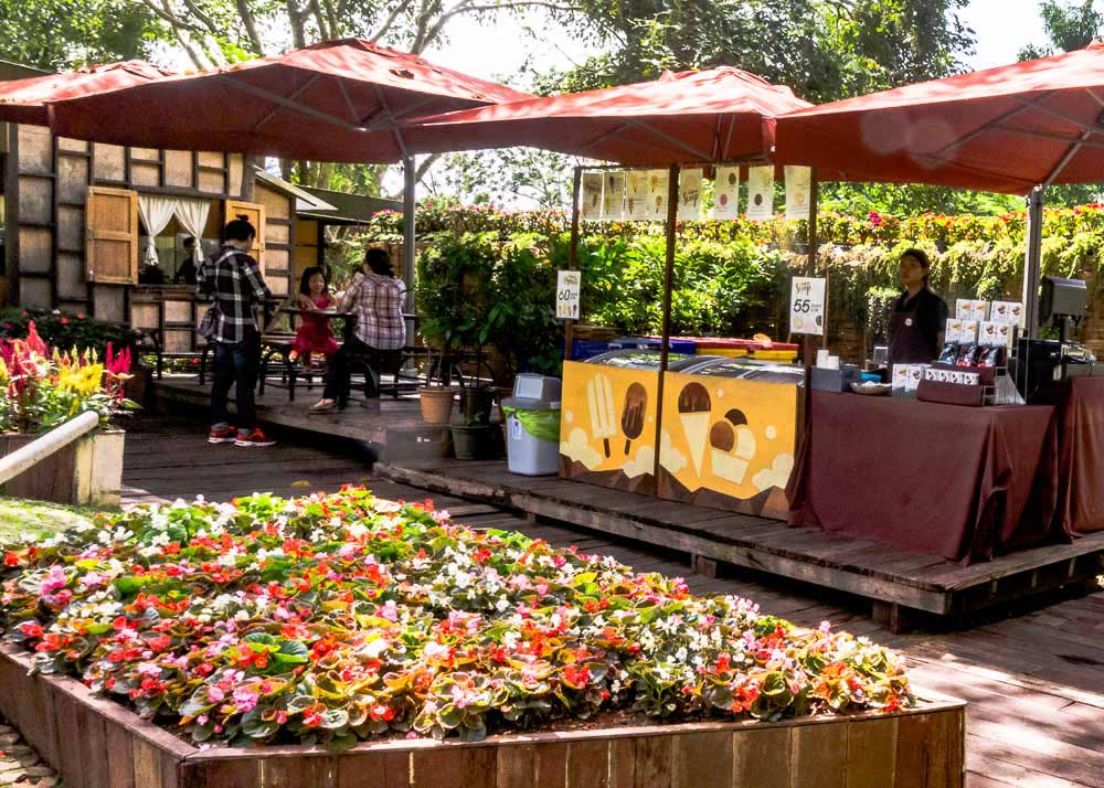 Doi Tung: jardín Mae Fah Luang y pasarela sobre las copas de los árboles