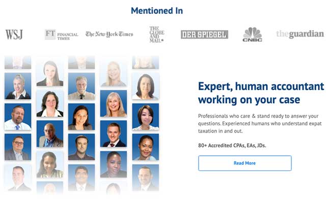 Impuestos para expatriados: descripción general del servicio de presentación de impuestos de EE. UU. para expatriados