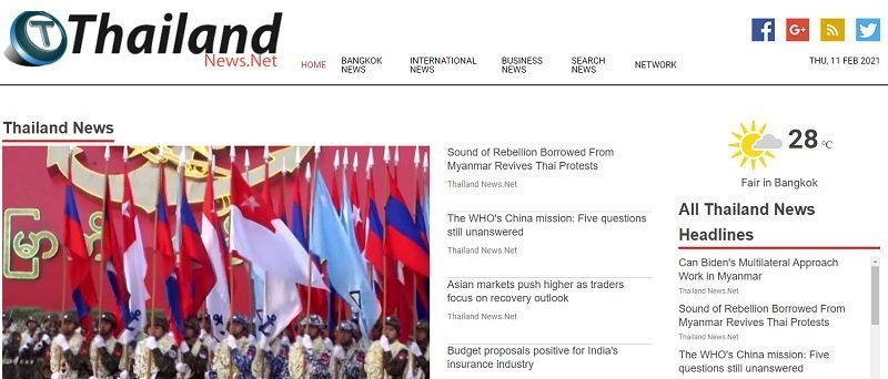 14 periódicos tailandeses online en inglés (y más fiables que el Bangkok Post) 14 periódicos tailandeses online en inglés (y más fiables que el Bangkok Post)