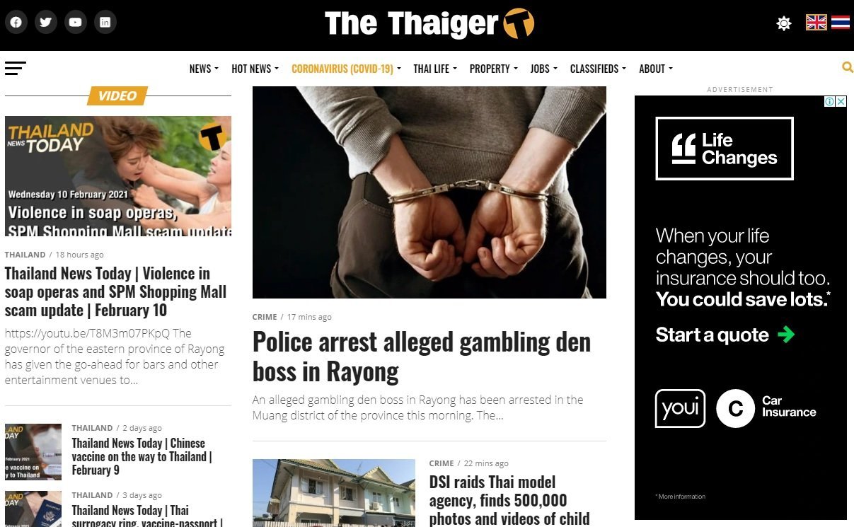 14 periódicos tailandeses online en inglés (y más fiables que el Bangkok Post) 14 periódicos tailandeses online en inglés (y más fiables que el Bangkok Post)