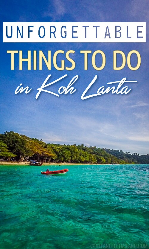 Actividades inolvidables en Koh Lanta Actividades inolvidables en Koh Lanta