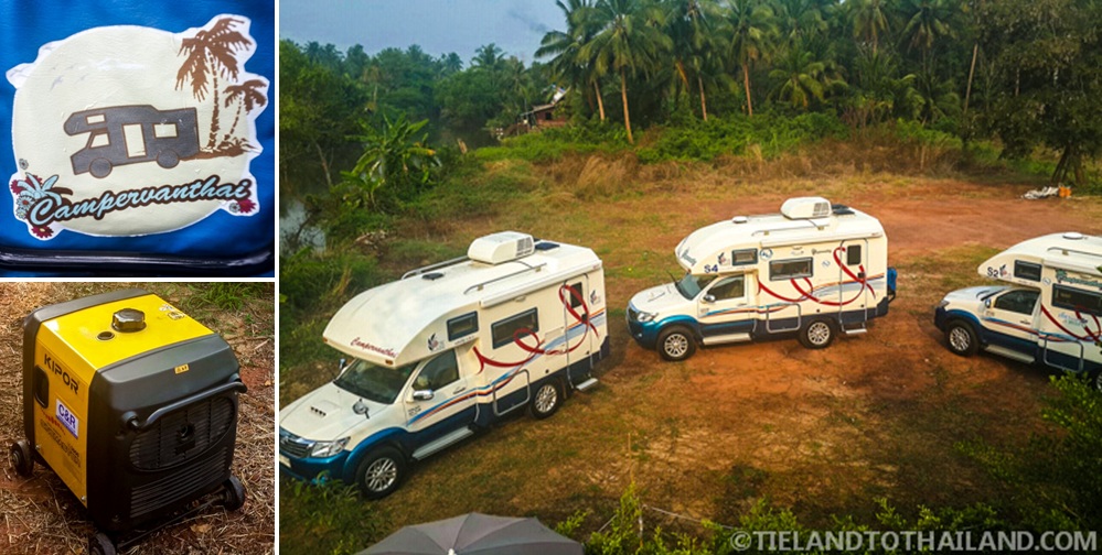Explora el campo tailandés con la autocaravana tailandesa