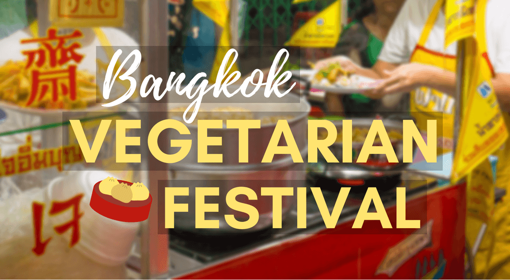 Festival vegetariano en Bangkok