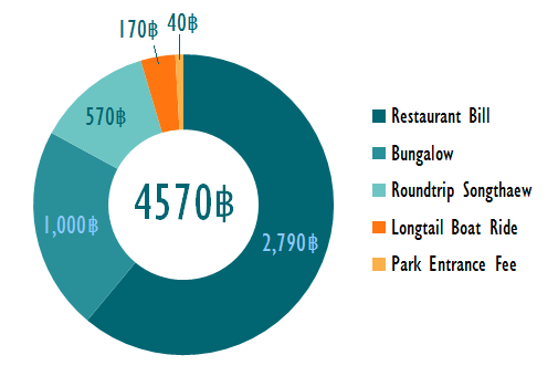 Casas flotantes en la presa Mae Ngat