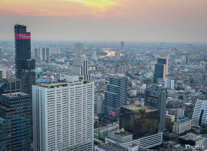 Bar y restaurante en la azotea Cloud 47, Bangkok