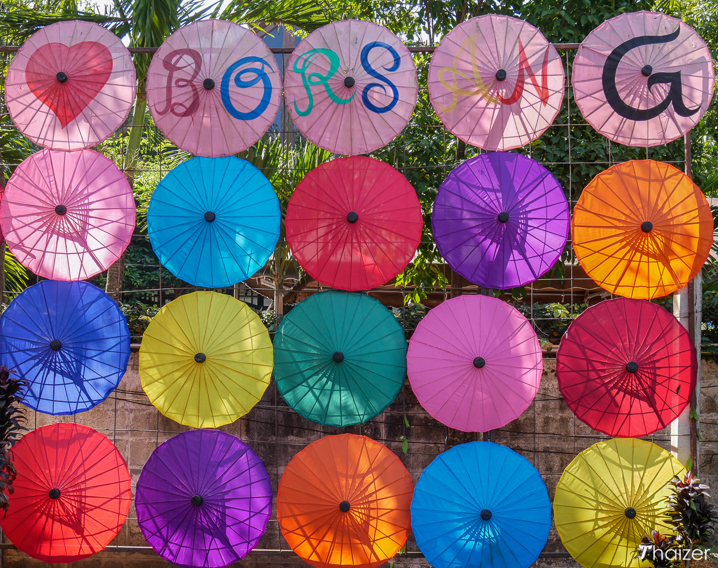 Pueblo paraguas de Bo Sang, Chiang Mai