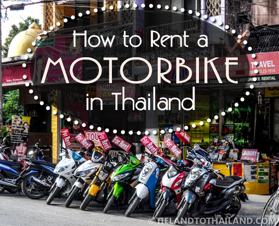 Cómo alquilar una moto en Tailandia