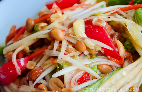 Som Tum Thai: ensalada de papaya verde