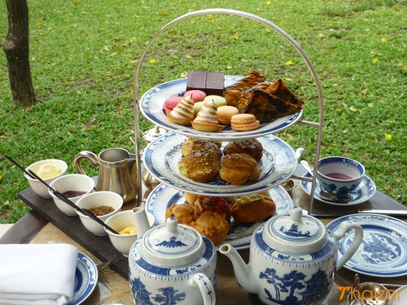 Té de la tarde en The Chedi, Chiang Mai