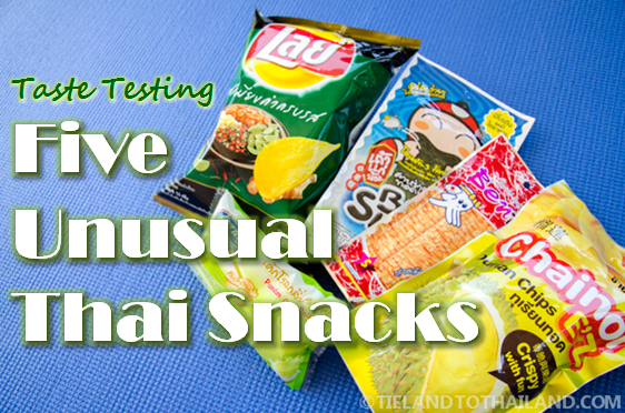 Pruebe cinco bocadillos tailandeses inusuales