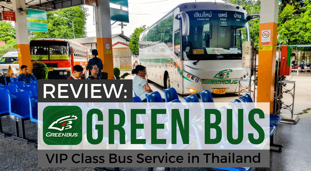 Reseña: Autobús verde clase VIP de Tailandia